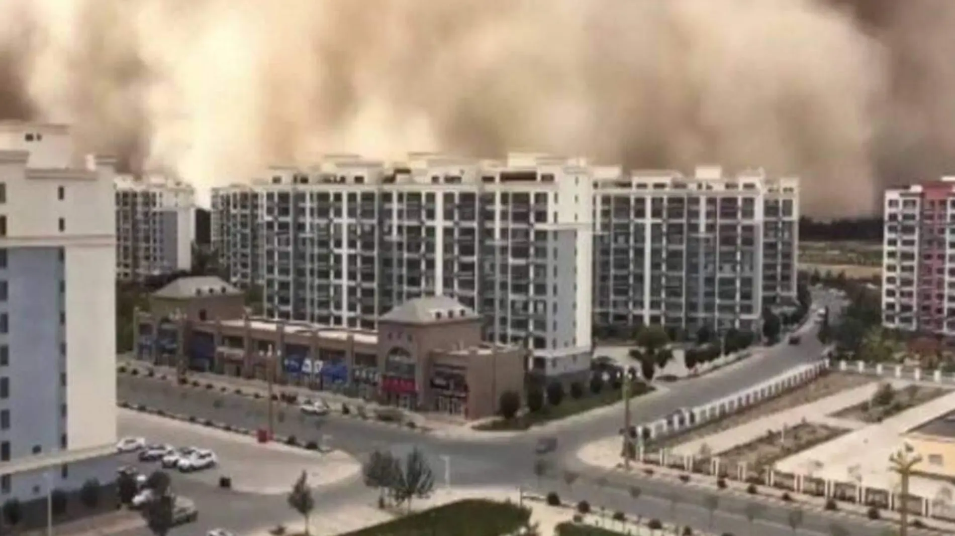 tormenta de arena en China